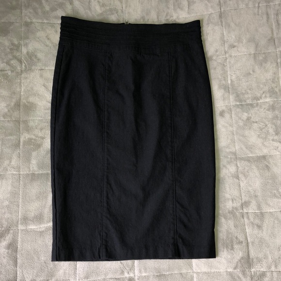 Black Pencil Skirt - Picture 1 of 4